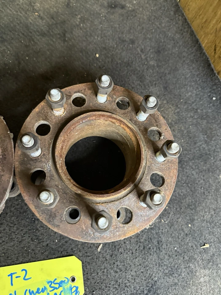 Chevy GMC 3500 2001-2010 adaptadores dobles extensiones de cubo espaciadores par DRW delantero Foto 3 de 4