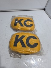 Vintage New Nos Kc Hilites Fog Light Cover Yellow Vinyl Rectangular 5x7 Vintage New Nos Kc Hilites Fog Light Cover Yellow Vinyl Rectangular 5x7