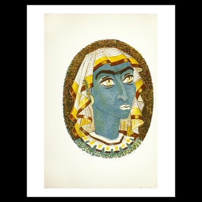 Caroline Durieux - Young Sarai (1962) Art Card Print