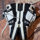 Louis Vuitton Trainer Black White Monogram Denim Leather Men Size 12 NL1210 — photo 3