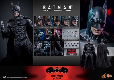 Hot Toys BATMAN & ROBIN Mr. Freeze's Revenge Figure Batman Robin
