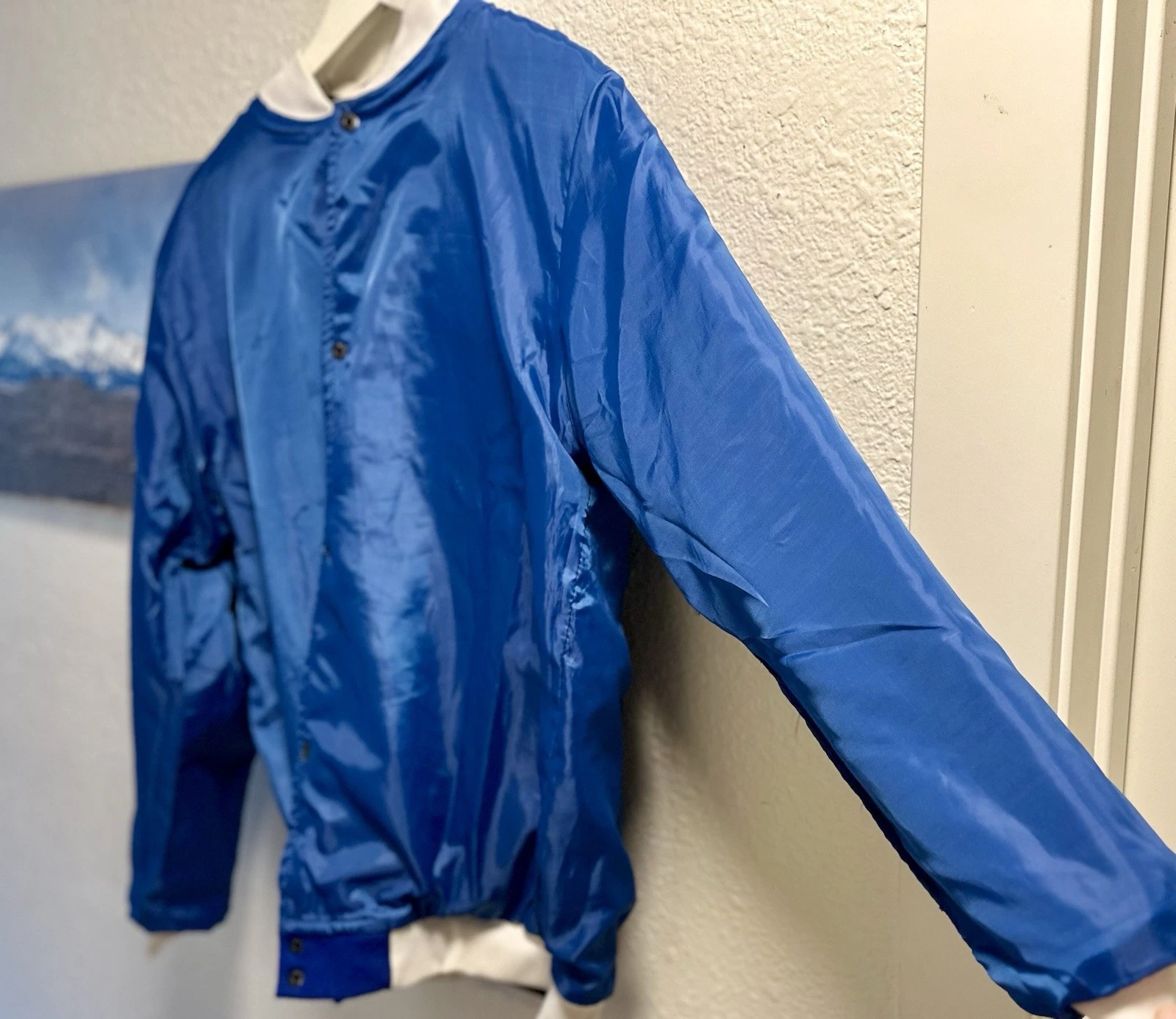 Rêve Grand Rue "Manoir de Rêve" Royal Blue Varsity Jacket Men's M NWT Rare image 6