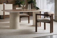 Eleganter Esstisch Mit 2 StüHlen Aus Mdf FüR Moderne Essbereiche