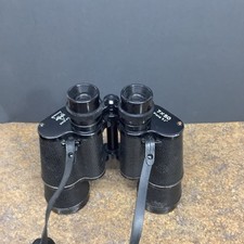 Vintage Alpha 7x50 7.1 Binoculars With Leather Case