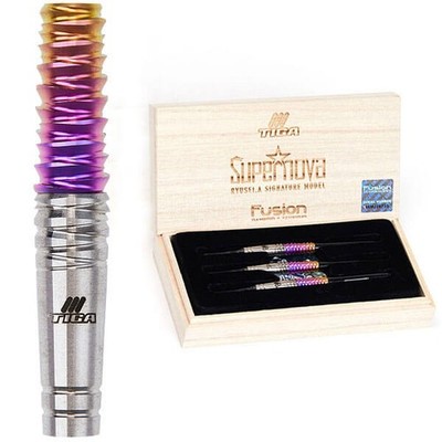 TIGA フュージョン ノヴァ No.5 TIGA Supernova Fusion Ryusei Azemoto Model Darts Barrel 2BA 16.5g