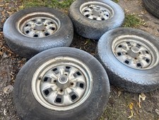Ford Mk2 Escort / Capri / Cortina Set Of 4 - 5” Wide Rostyle Steel Road Wheels
