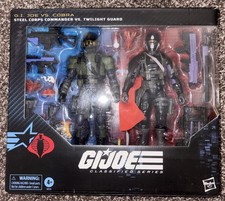 GI JOE CLASSIFIED 2024 HASBRO 6 STEEL CORPS COMMANDER TWILIGHT GUARD 141 2PACK