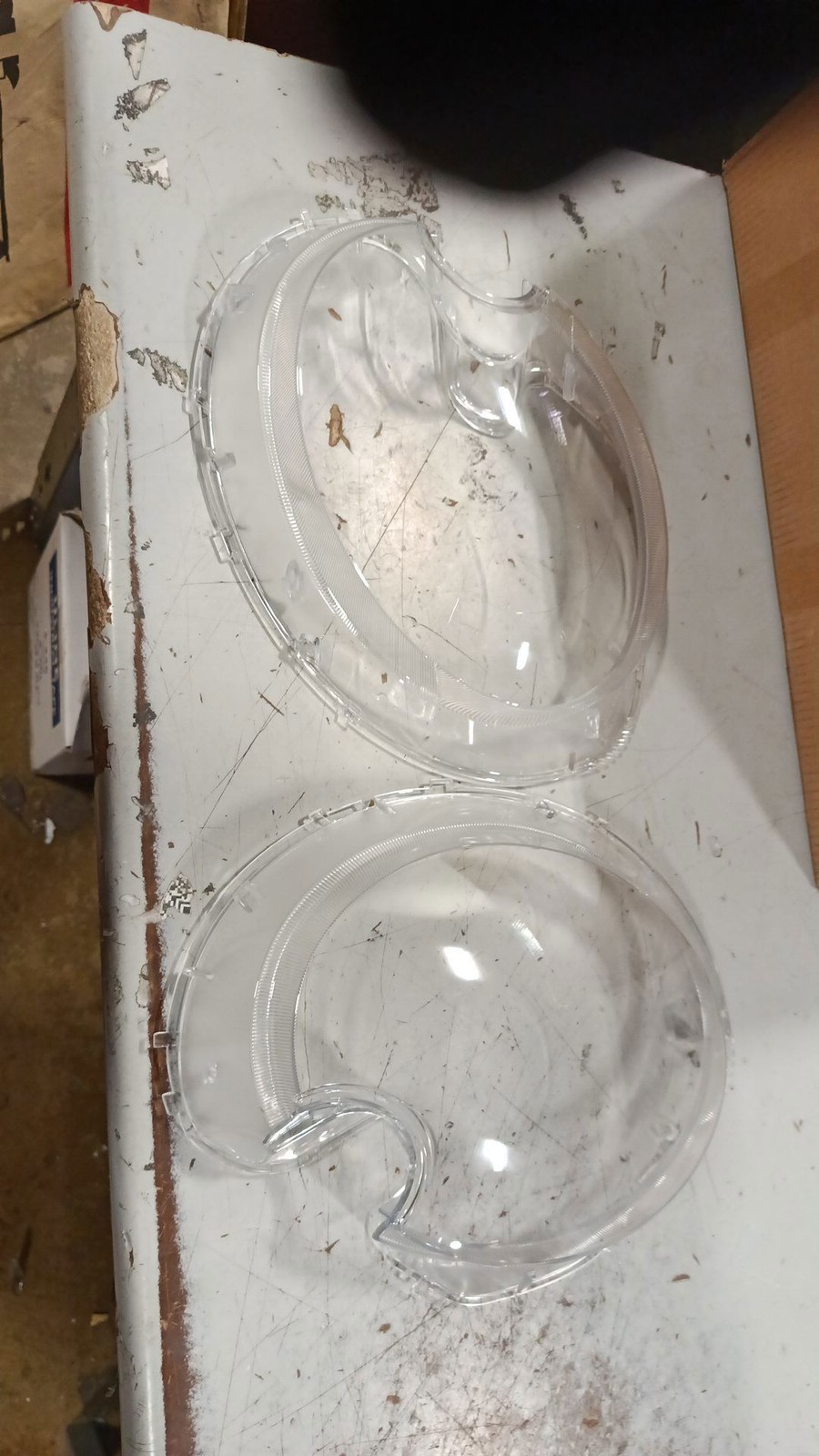 1 Pair Headlight Cover Clear Lens Replacement For 2007-2015 BMW Mini Cooper R56