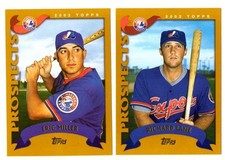 2002 Topps Traded (Base 111-275) - MONTREAL EXPOS Team set 