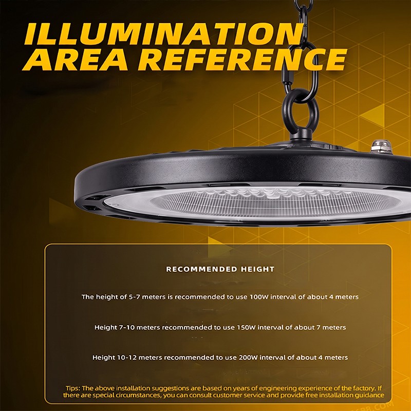 10x 500W Led High Bay Light Commercial Industrial Factory Warehouse ...