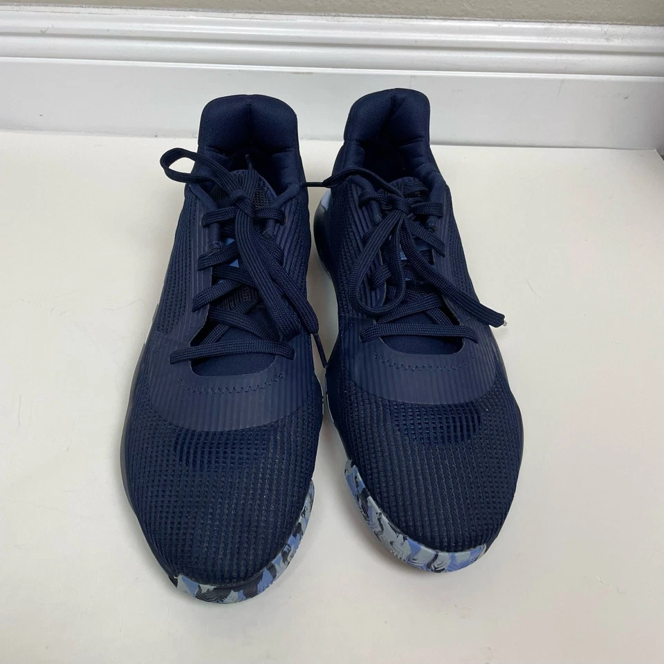 Adidas Pro Bounce Low 2019 “Collegiate Navy” Basketball Shoes Men’s Size 14 - Image 3 of 4