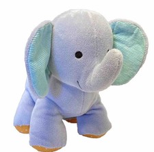 Carters Musical Baby Elephant Plush Terry Cloth Music Box Stuffed Animal