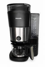 Philips HD7900/50 Filterkaffeemaschine mit Mahlwerk 1,25 l, schwarz