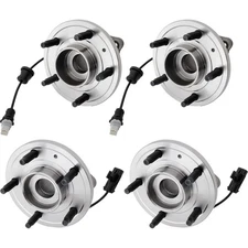 4-Wheel Set Wheel Hubs Front & Rear Driver Passenger Side for Chevy Left Right