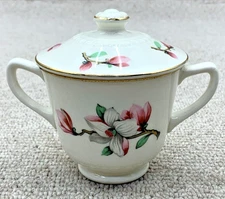 Homer Laughlin Liberty apple blossom sugar bowl