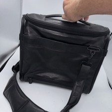 Briggs  Riley Black Laptop Messenger Bag Briefcase Shoulder Shoulder Work Trav
