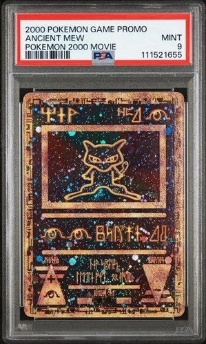 2000 POKEMON GAME MOVIE POKEMON 2000 MOVIE ANCIENT MEW PSA 9