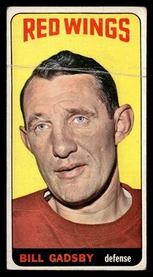 1964-65 Topps Bill Gadsby #96 GD Detroit Red Wings