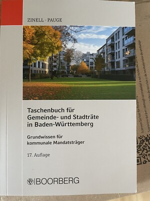Taschenbuch für Gemeinde- und Stadträte in Baden-Württemberg | Herbert O. Zinell