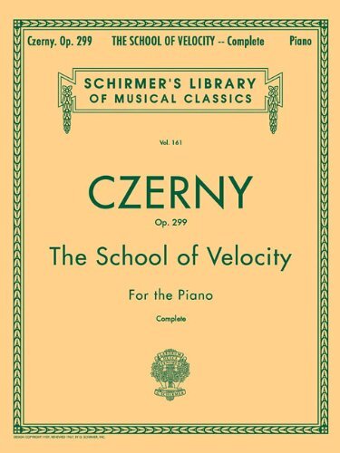 The School of Velocity, Op. 299 (Complete): For The Piano (Schirmer's Library... - Picture 1 of 1