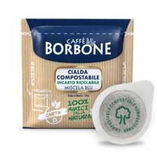 BOURBON COFFEE - BLUE BLEND - Box 150 ESA44 PODS 7.2g