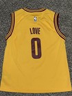 Adidas Cleveland Cavaliers Kevin Love 0 Jersey Youth Medium “All For One”