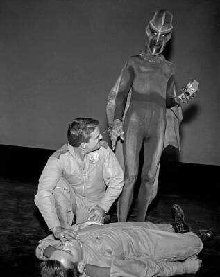 THE OUTER LIMITS Old TV photo Nightmare 1963 Martin Sheen Ed Nelson