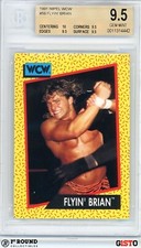 POP 1: Brian Pillman RC BGS 9.5: 1991 Impel WCW Rookie Card Gisto Gem Mint+ #59