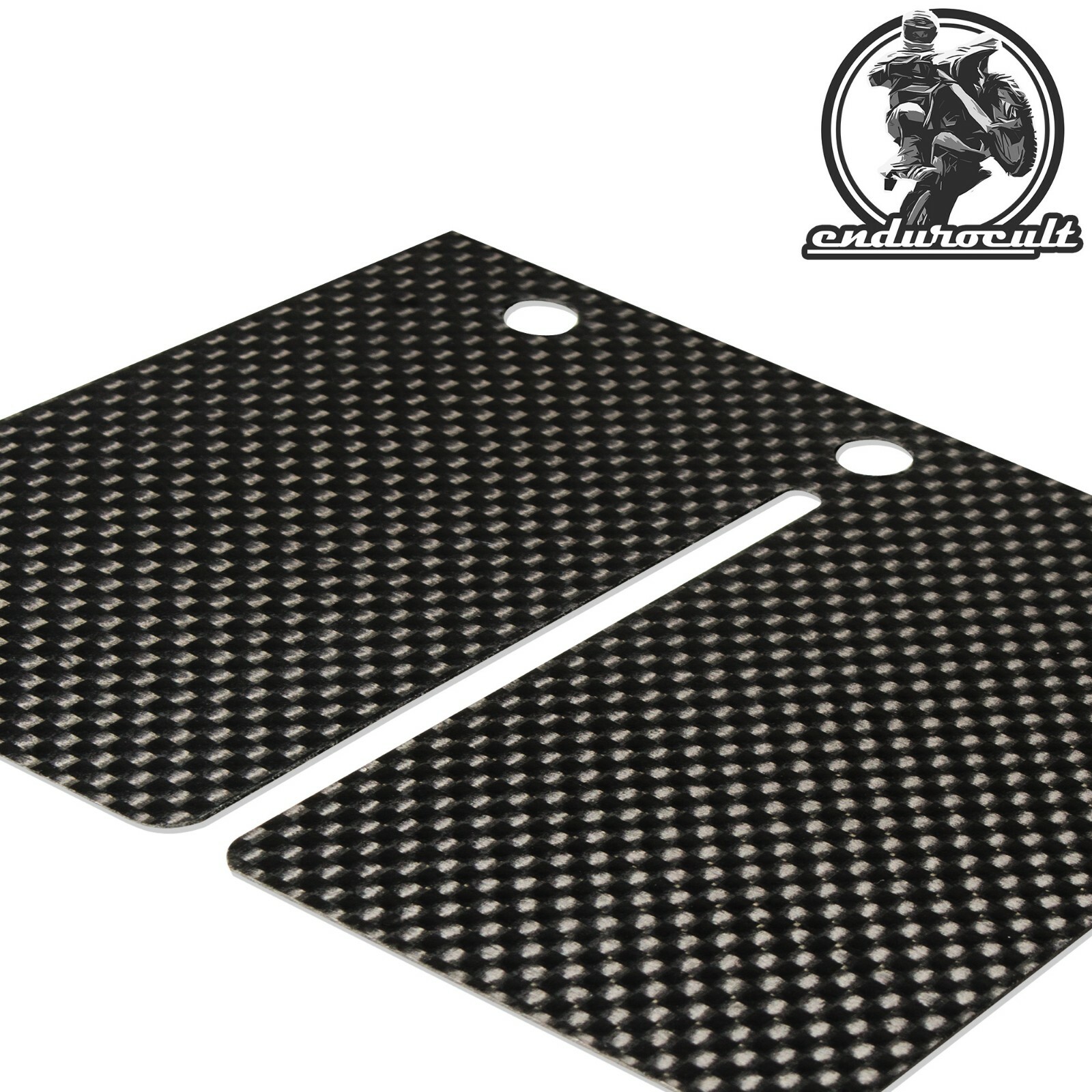 Endurocult 2x Carbon Membranen Für KTM SX 125 2004-2005 | Kompatibel Mit V-Force Delta 2 | CNC-gefäst Für Optimale Leistung