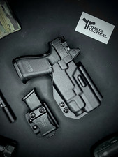 Davis Tactical OWB Kydex Holster For Glock 19/19X/23/32/45 TLR-7/ TLR-7A