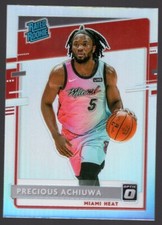 2020-21 Panini Donruss Optic PRECIOUS ACHIUWA Holo Rookie RC #170