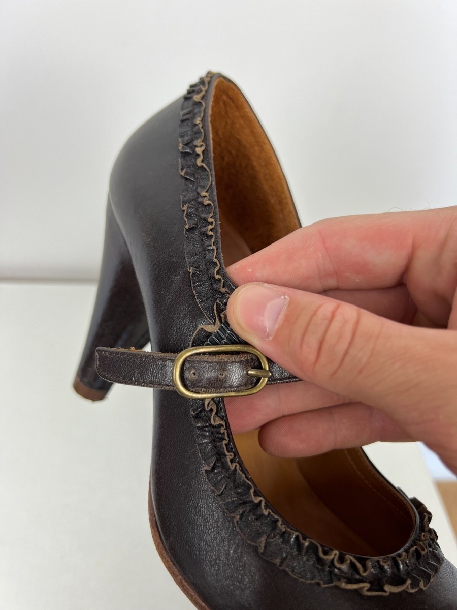 Chie Mihara Leather Brown Shoes Sz 37.5 | eBay Chie Mihara Leather Brown Shoes Sz 37.5 | eBay