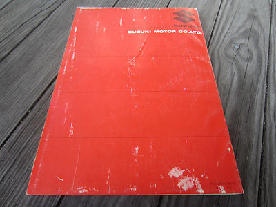 1967 Suzuki 55 Model M31 Parts Catalog Manual FACTORY OEM BOOK Used