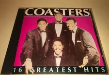 The Coasters 16 Greatest Hits CD Yakety Yak Charlie Brown Poison Ivy Young Blood