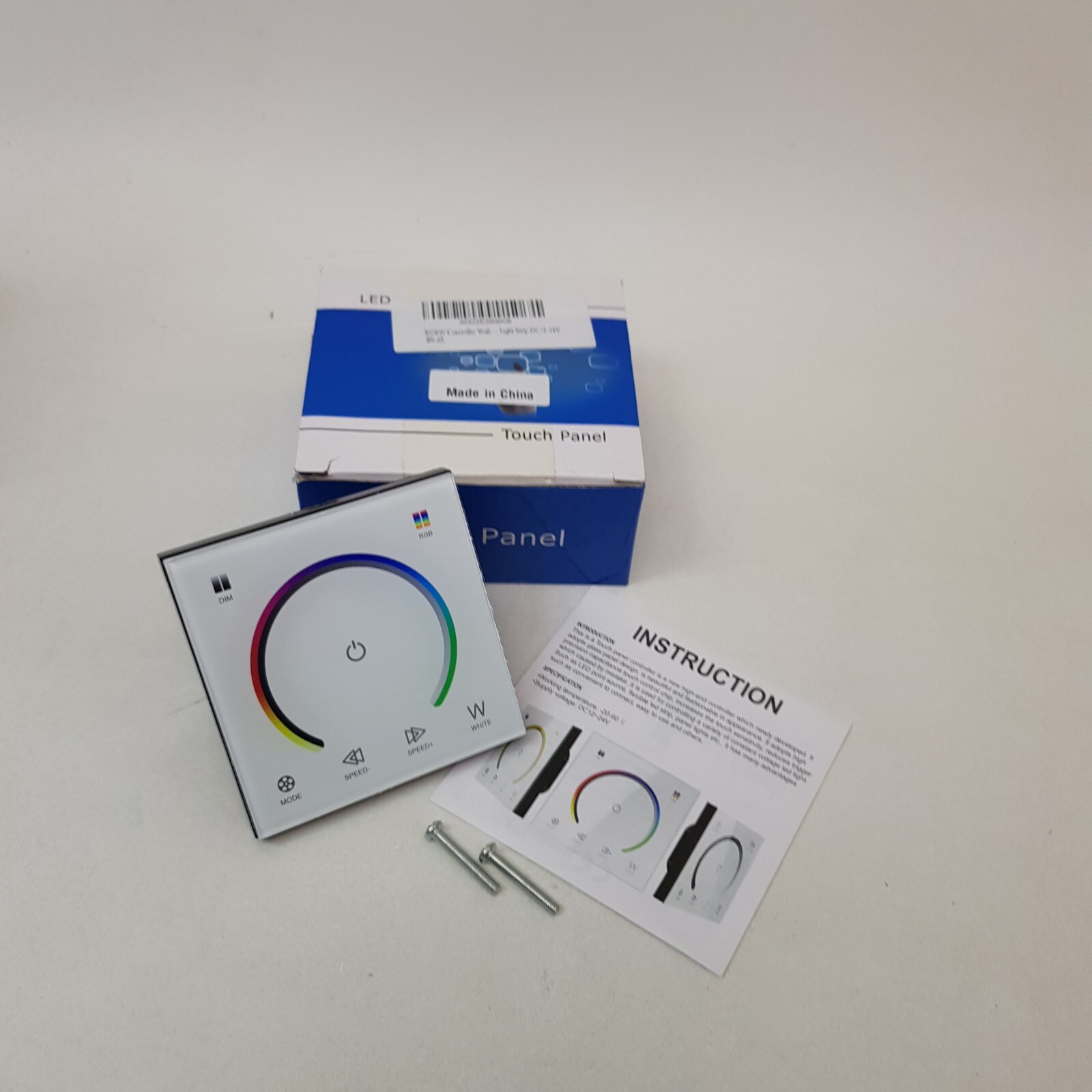 RGB Controller Glass Touch Panel Wall Switch Dimmer for LED Strip Light