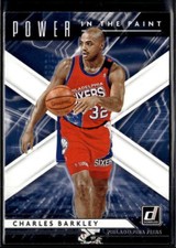 2021-22 Donruss #7 Charles Barkley Power in the Paint Philadelphia 76ers