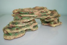 Atemberaubend Terrarium oder Aquarium Felsen mit Moos Dekoration 28 x 12 x 8 CM
