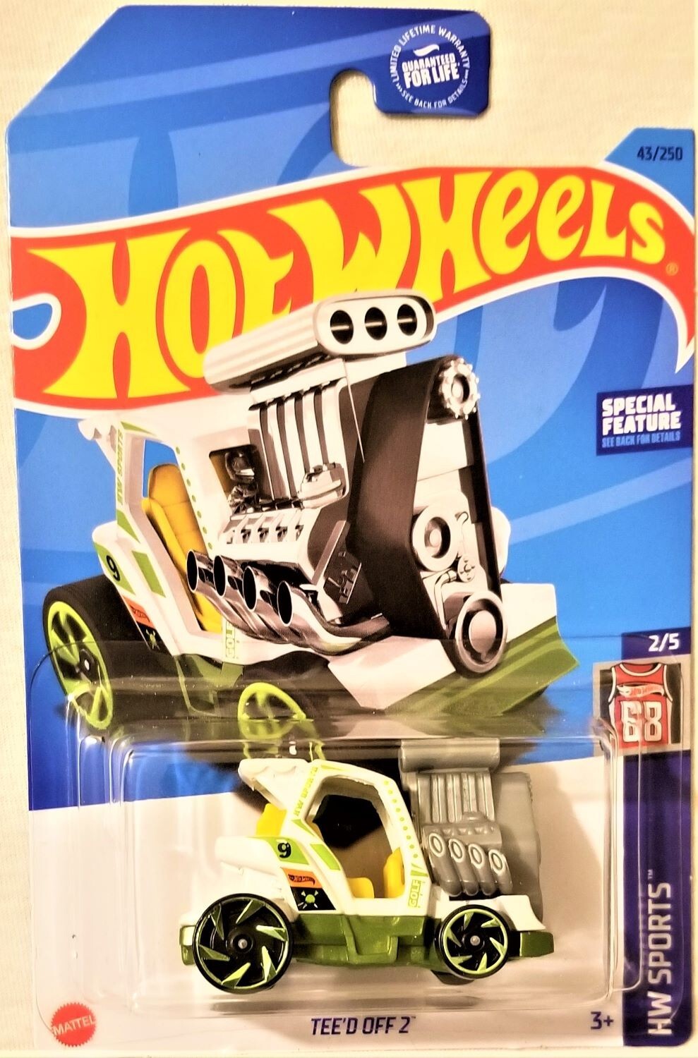 Hot Wheels - 2023 HW Sports 2/5 Tee'd Off 2 43/250 (BBHKK43)
