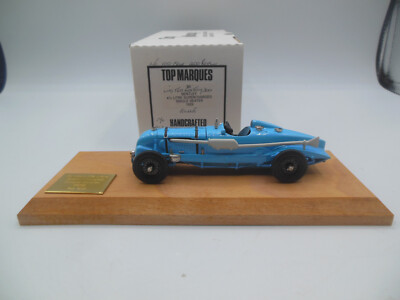 Top Marques B6 1929 Bentley 4 1/2 Liter Kompressor Einsitzer in blau