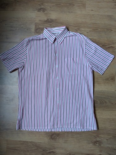 YVES SAINT LAURENT Pink Brown Striped 