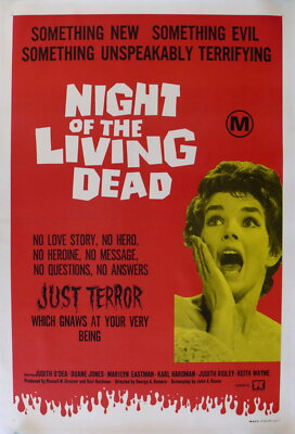 73063 NIGHT OF THE LIVING DEAD Movie RARE Zombies Wall Decor Print Poster
