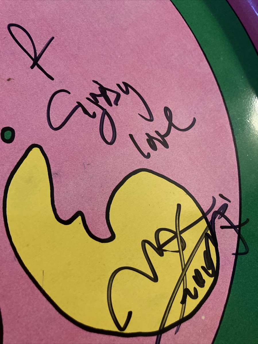 Hand Signed Vintage Peter Max Metal Serving Tray, 1960's