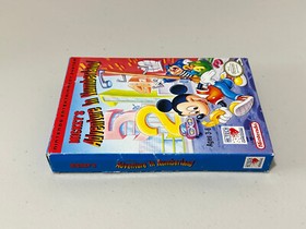 Mickey's Adventure In Numberland (Nintendo Nes) Authentic Complete