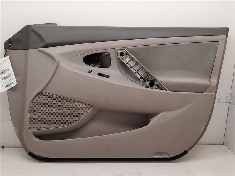 プルメリア Toyota Camry, 4DR Front Right Door Trim Panel, 07-09, Gray, FB13