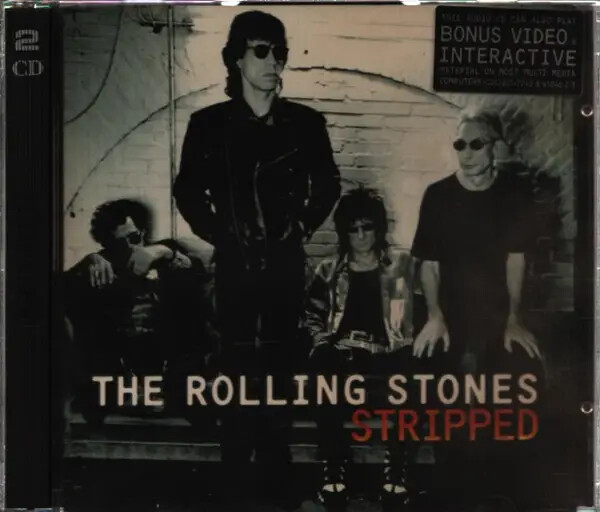 2xCD The Rolling Stones Stripped CD + BONUS CD-ROM Rolling Stones