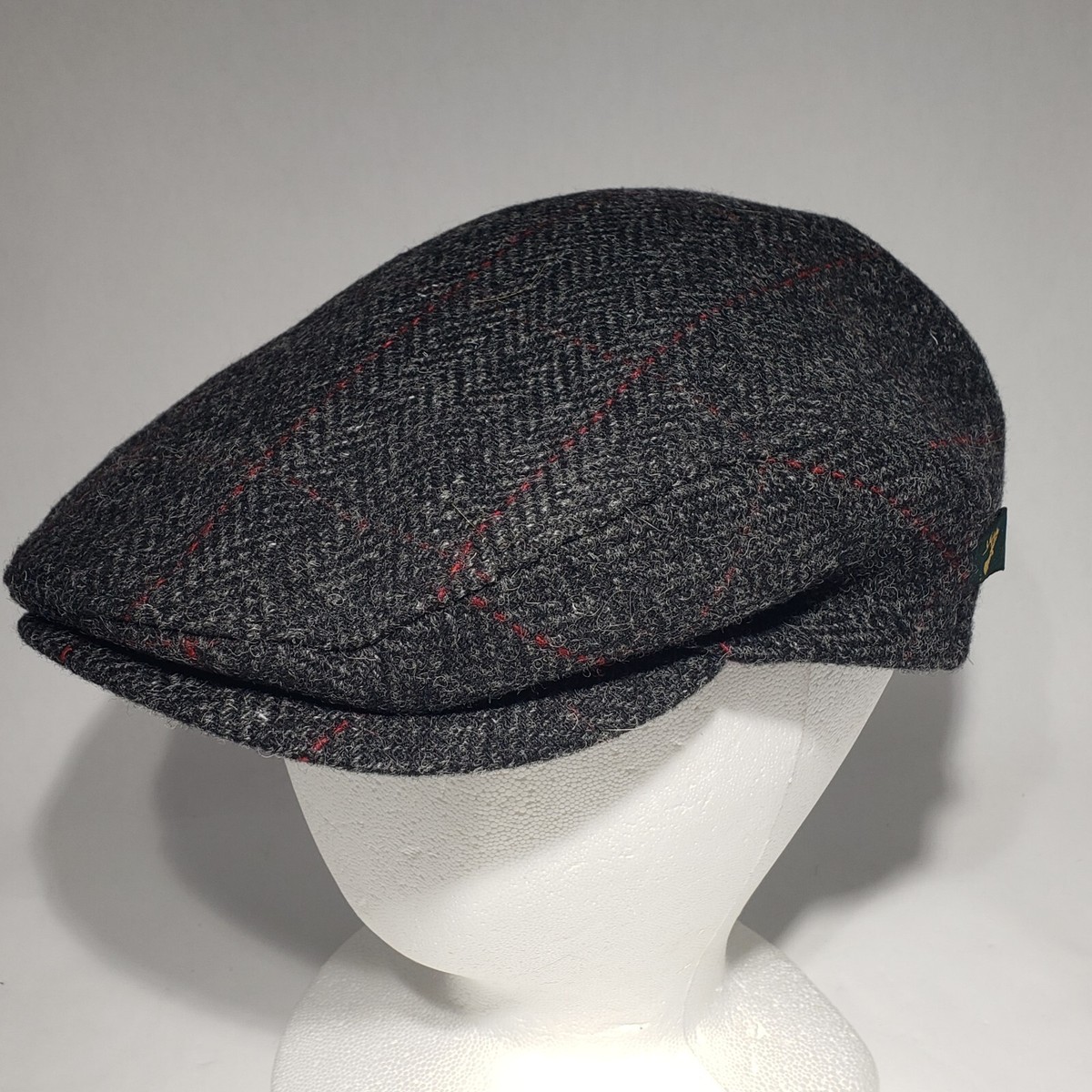 Mucros Weavers Irish Flat Cap Men's Trinity 100% Wool Tweed Hat Ireland Muckross