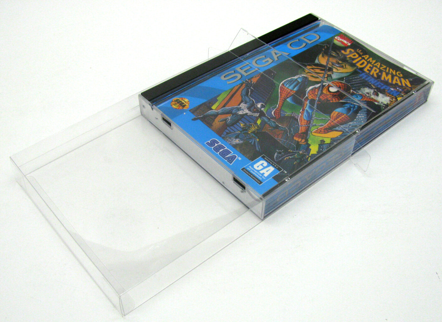 10 Box Protectors SEGA CD / SATURN / PS1 LONGBOX Video Games Custom Cases CIB