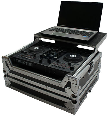 Harmony HCTKS2LT Flight Glide Laptop Stand DJ Custom Case Traktor Kontrol S2 MK2