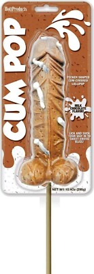 MILK CHOCOLATE - CUM COCK POPS