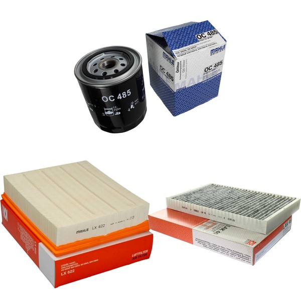 Mahle / Knecht Innenraumfilter LAK 46 Luftfilter LX 448 ÖLfilter OC 485-image